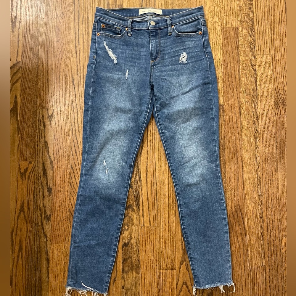 Gap Women’s High Rise True Skinny Ankle Jeans
